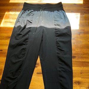Black lightweight joggers